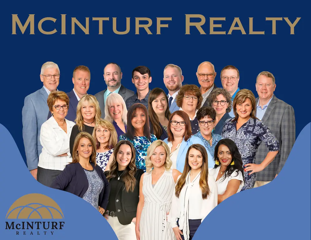 McInturf Realty group photo of all realtors.