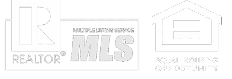 MLS and Equal Housing Opportunity logos in white.